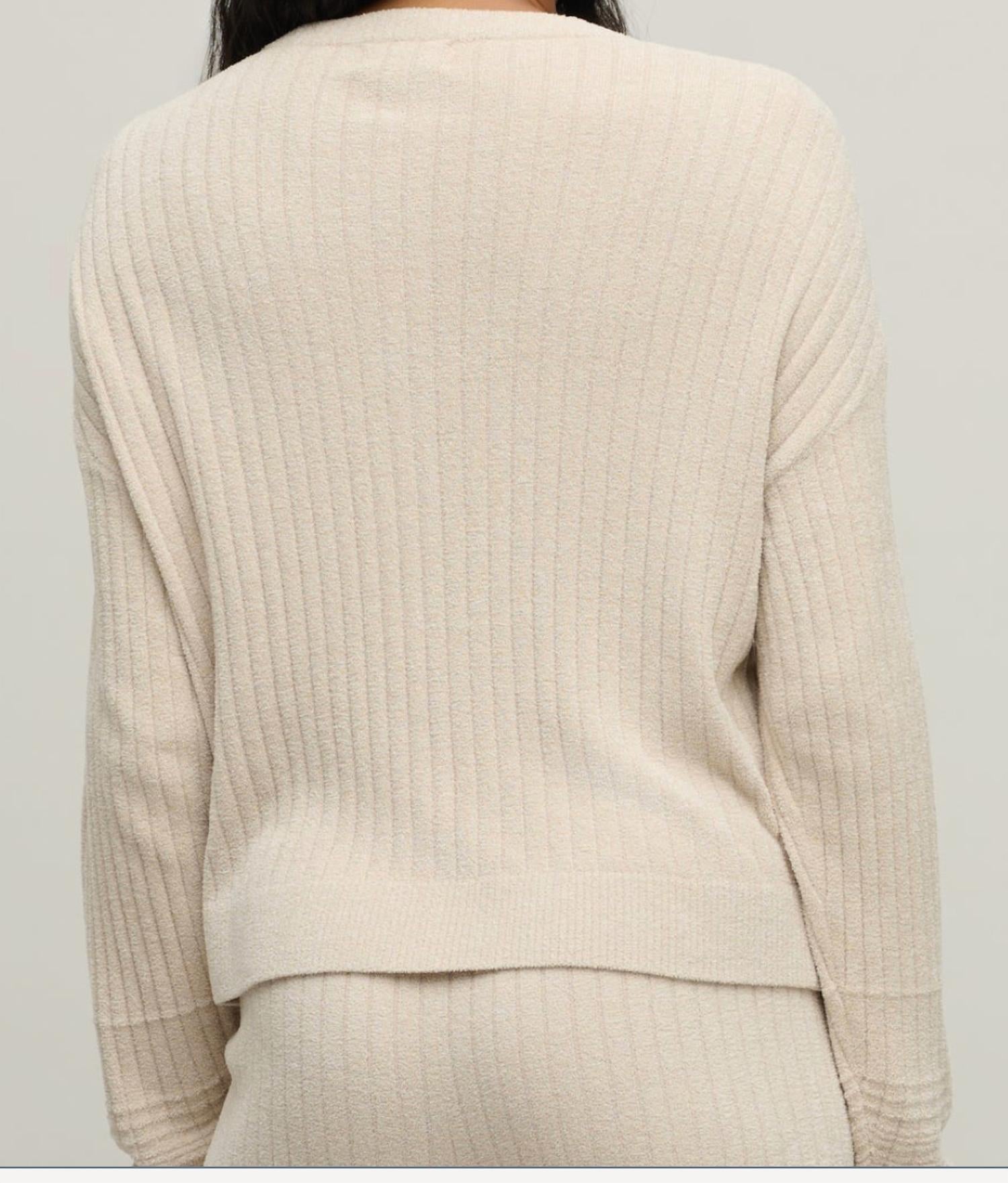 Barefoot Dreams - Textured Rib Cardigan