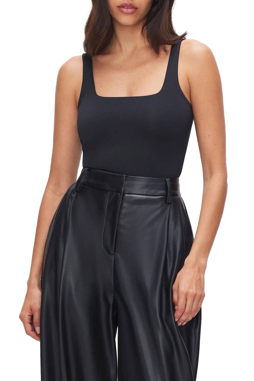 Good American - Women's Sculpting Modern Tank Bodysuit