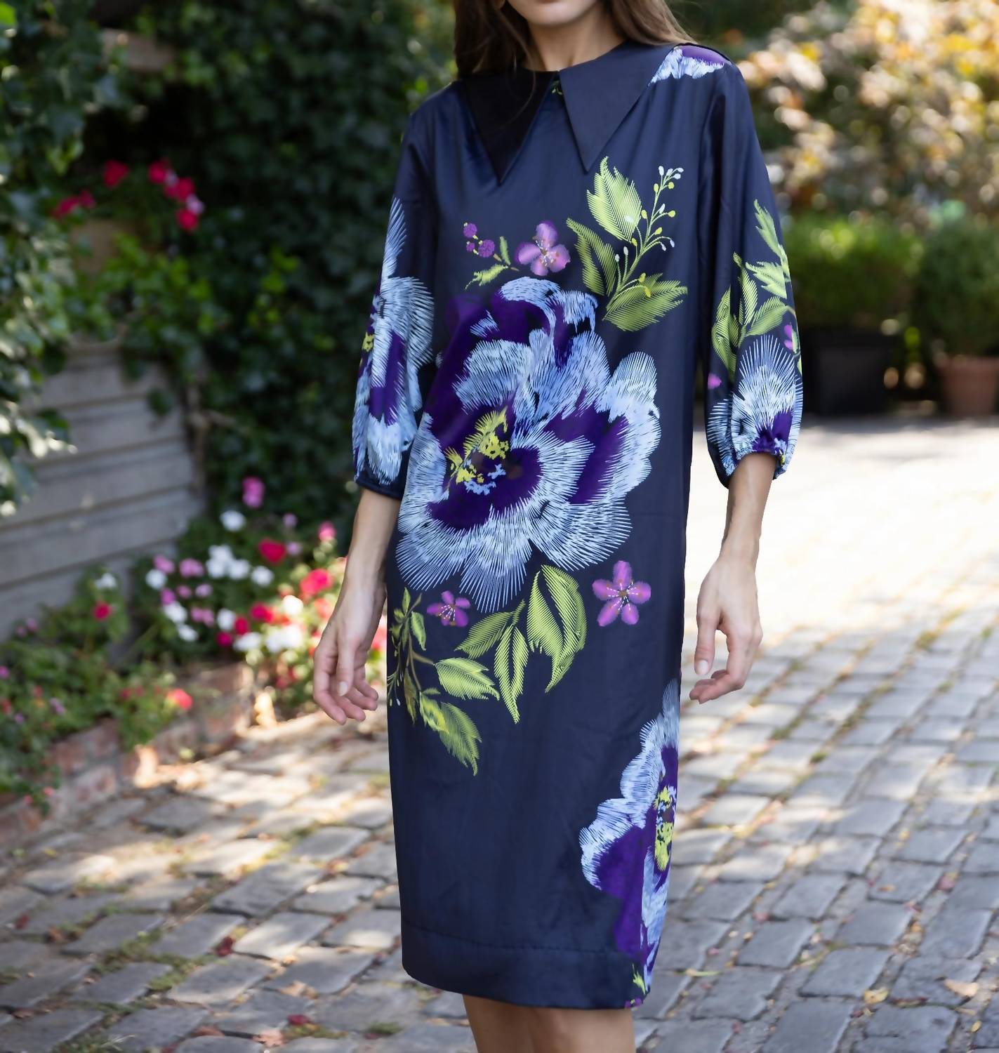 Banse Couture - Cotton Floral Dress