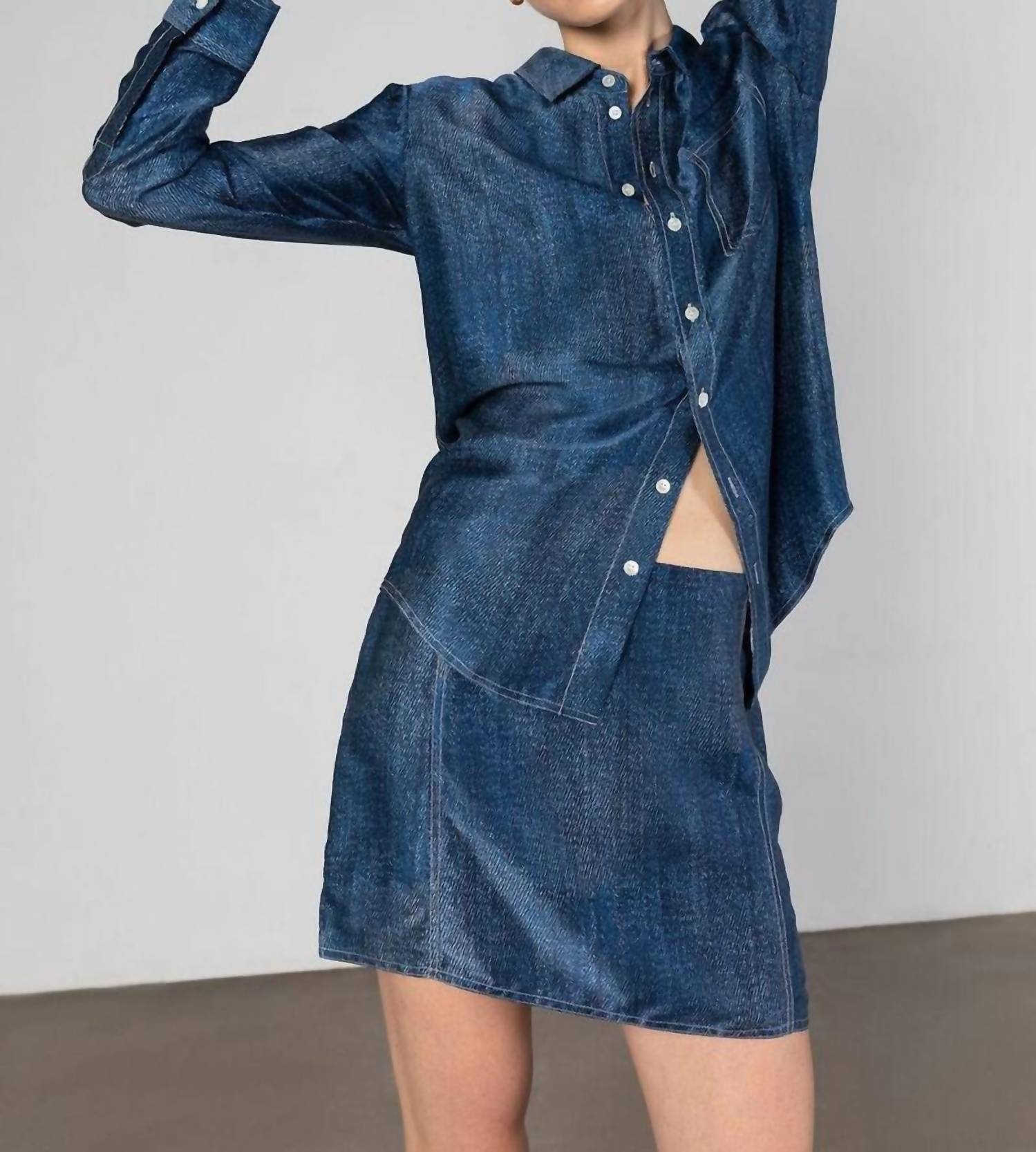 Anaphe - Silk Mini Skirt