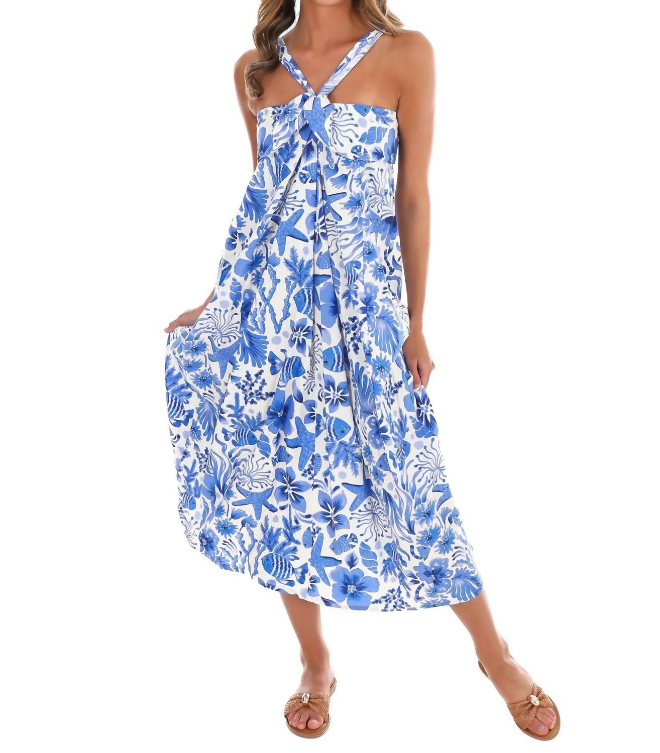 Dress Forum - Women's Lost In The Tide Midi Dress