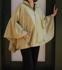 RAINRAPS Woman's Sportyrap Rain Jacket in olive gold - women's jacket