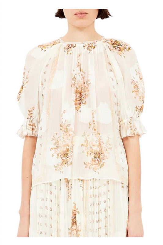 Ulla Johnson - Pippa Short Sleeve Blouse
