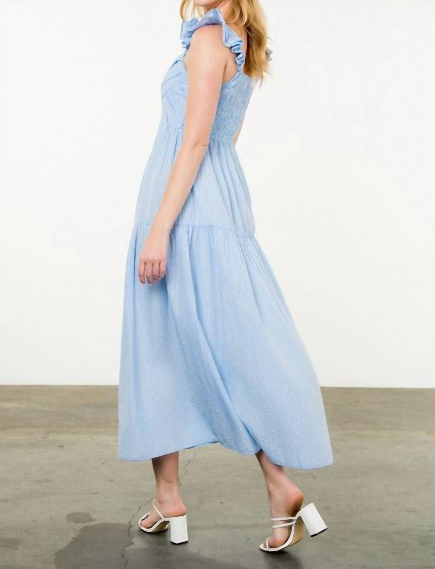 Thml - Flutter Sleeve Midi Dress