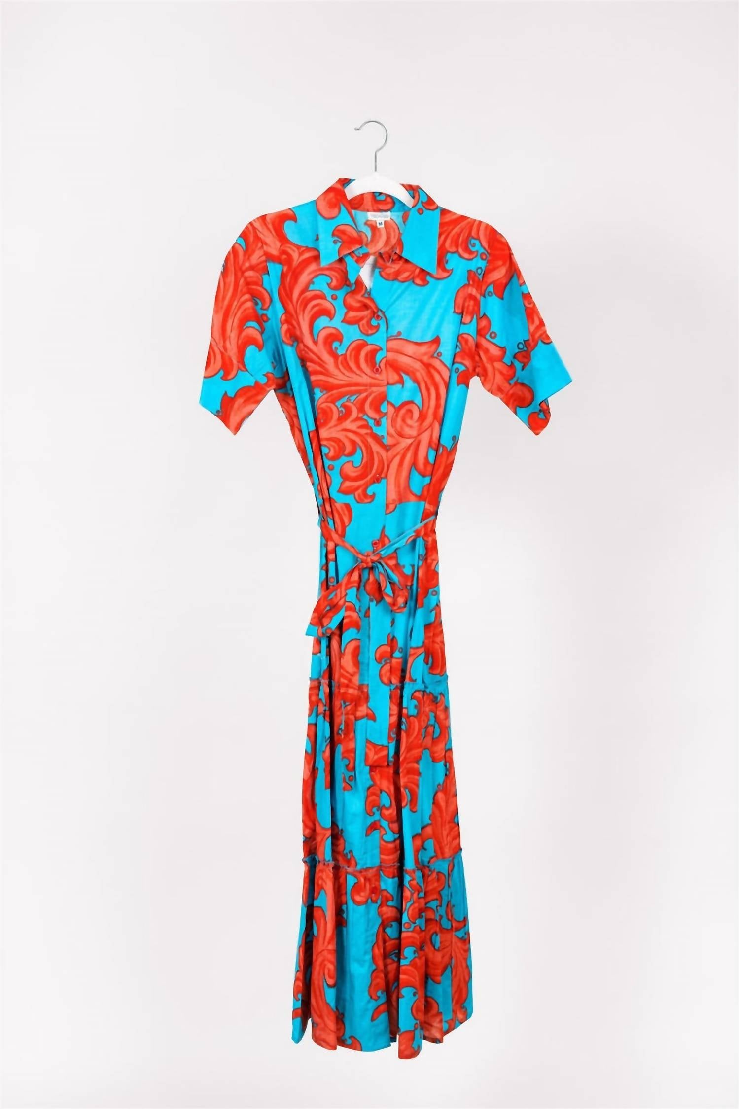 Modaposa - Baroque Swirl Print Maxi