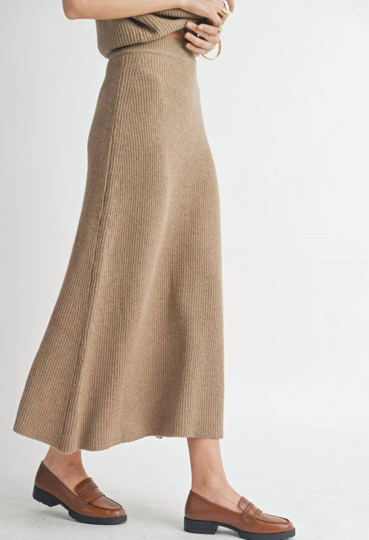 Sadie & Sage - Crosby Sweater Midi Skirt