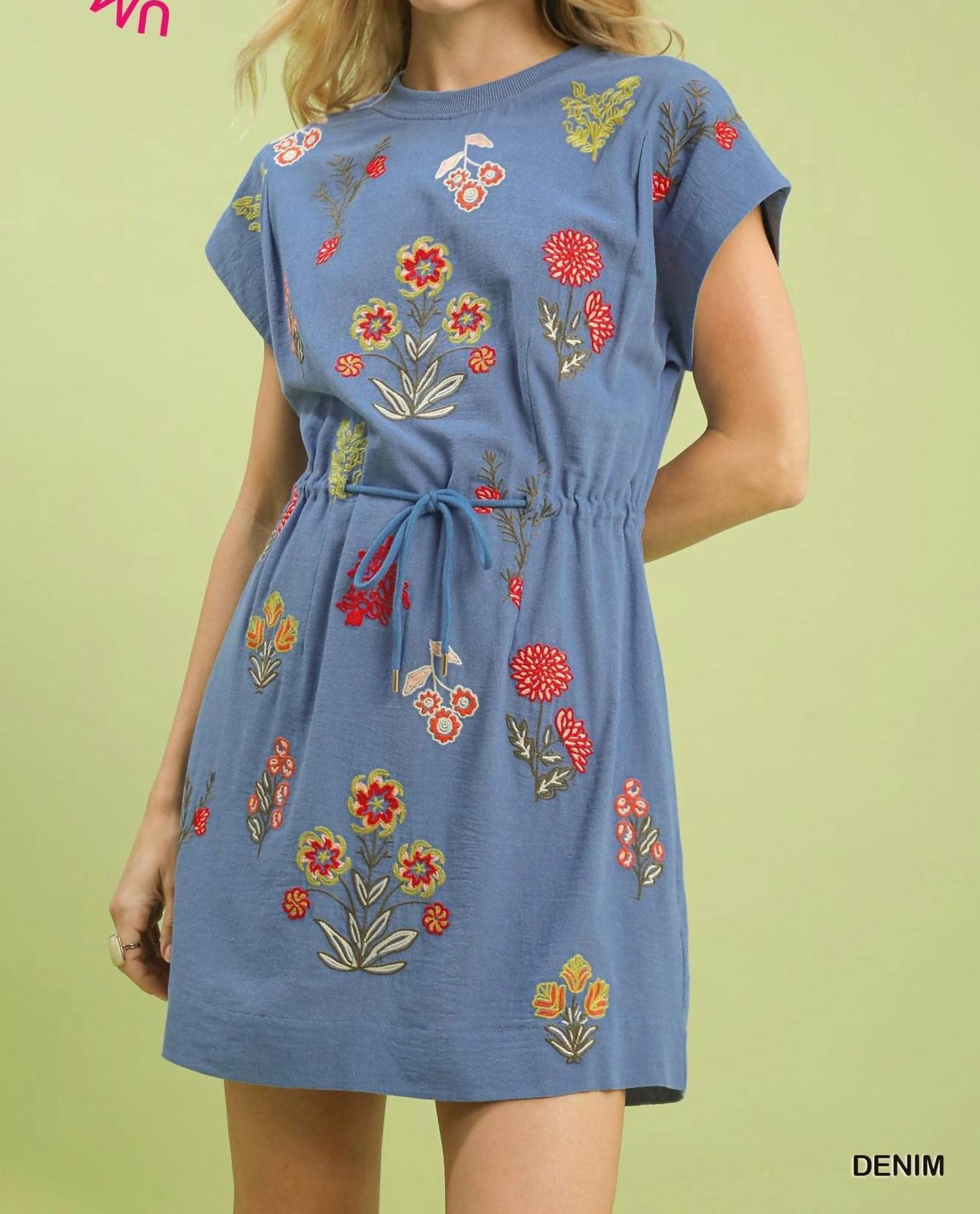 Umgee - Meadow Embroidered Dress