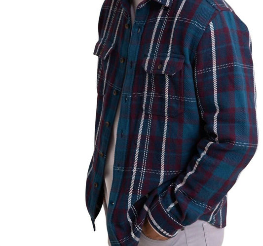 Southern Tide - beachwood plaid twill shirt