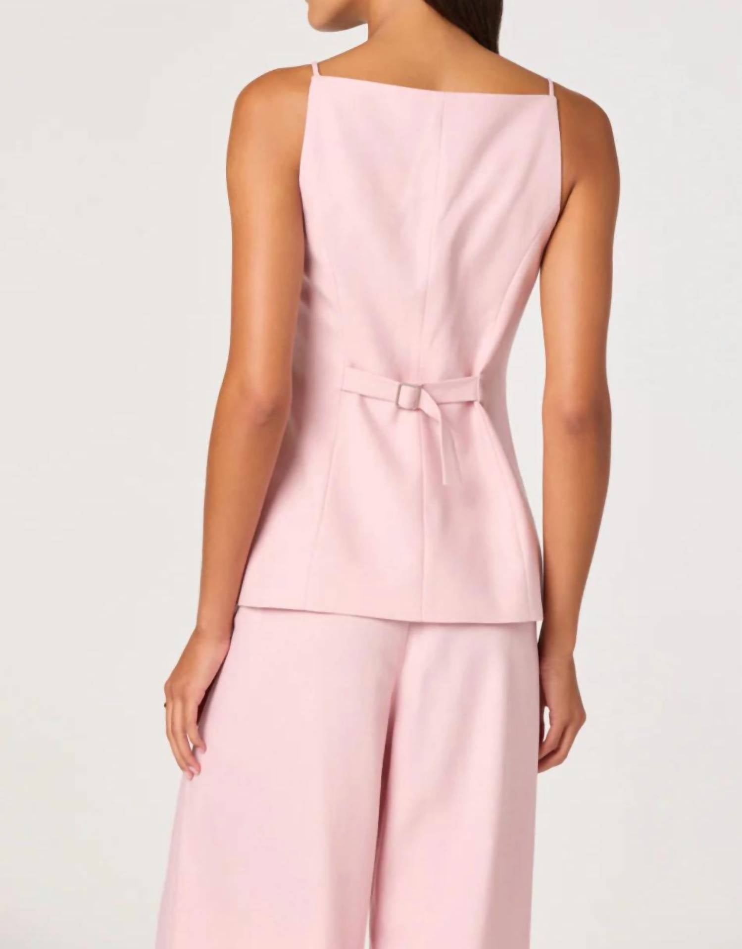 Astr - Neha Button-front Longline Top