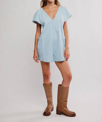 Free People - Fall Denim Romper