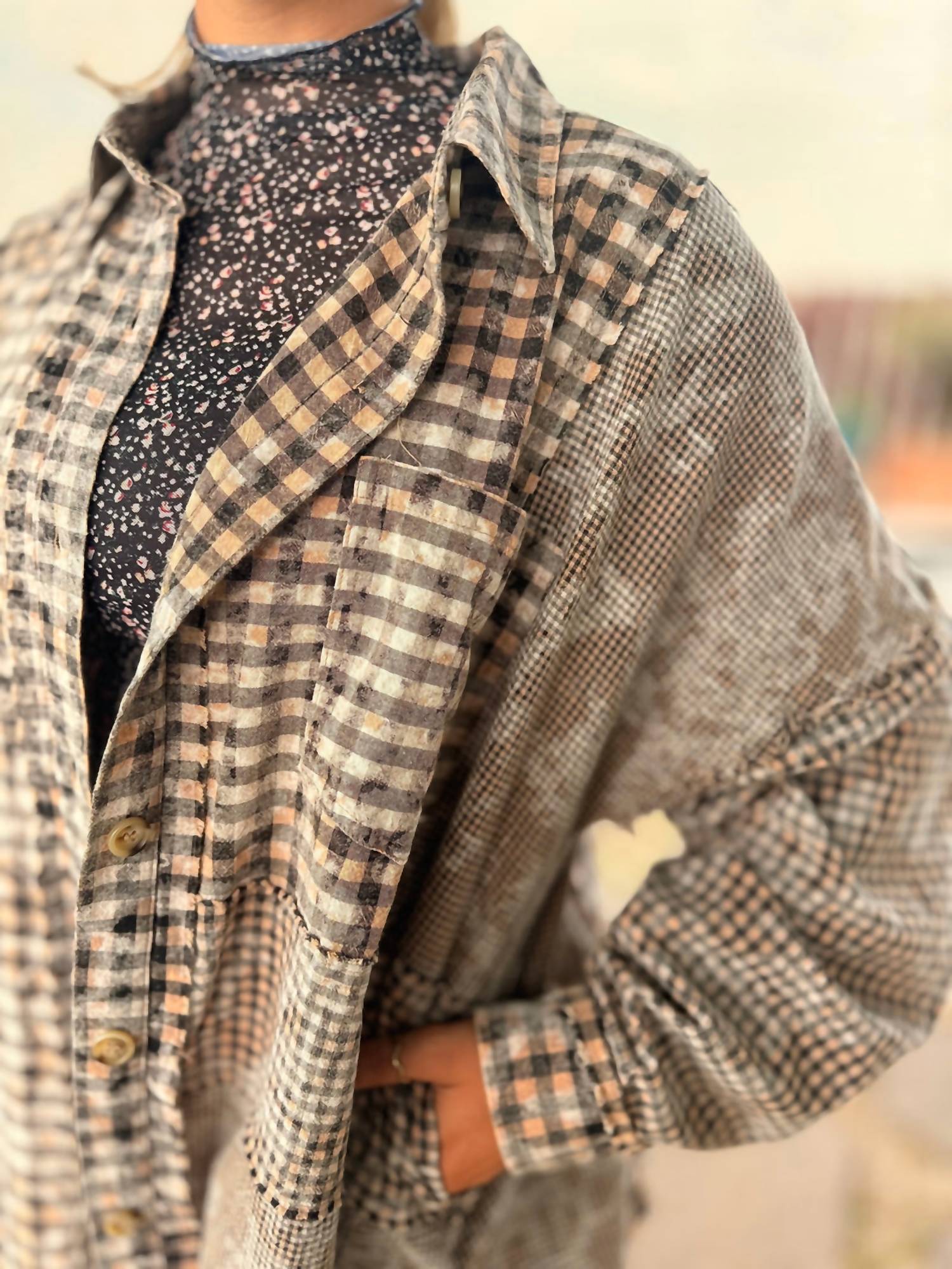 Oli & Hali - Plaid Button Shirt