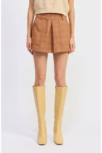 Jacquie The Label - Leighton Plaid Skort