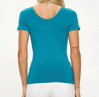 Judson & Co. - Short Sleeve Basic Top