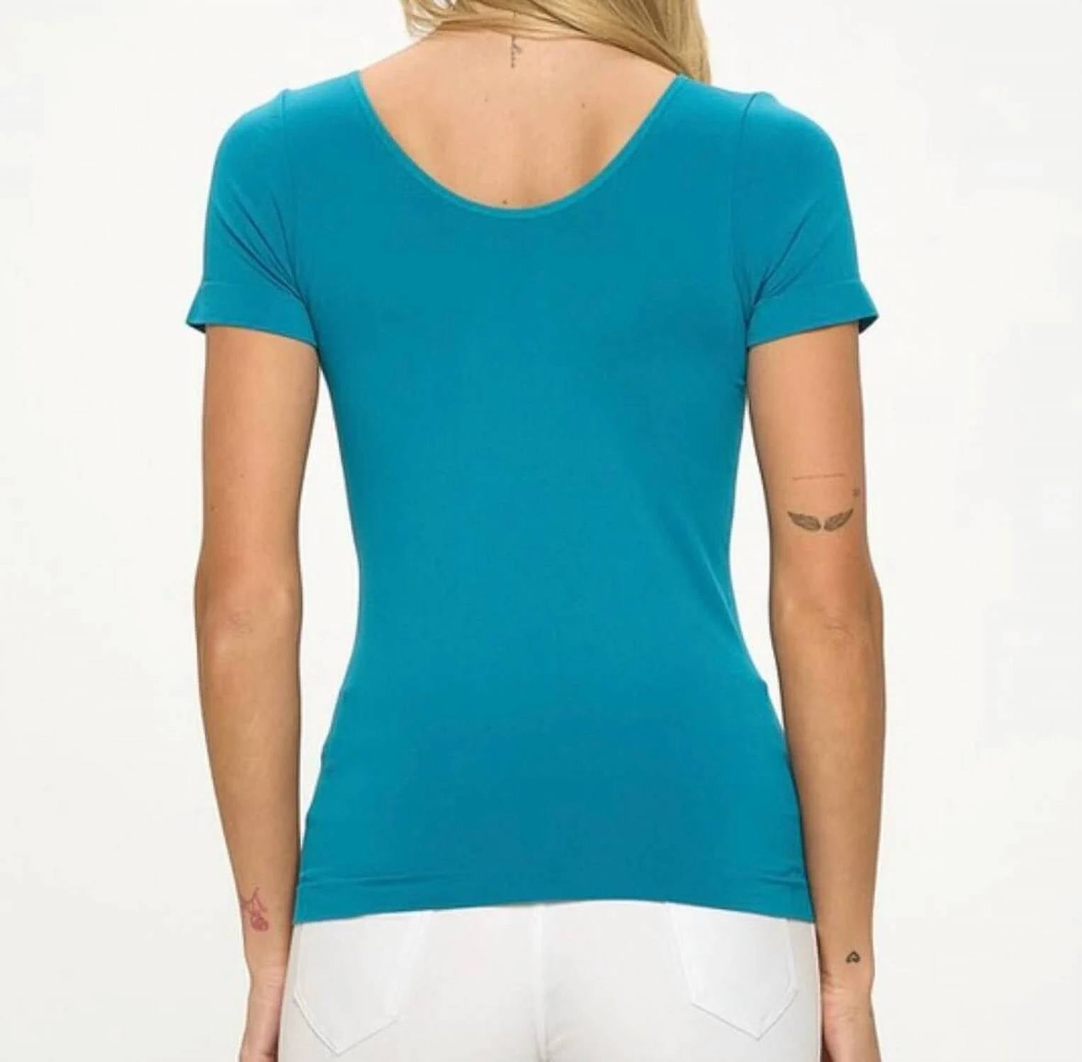 Judson & Co. - Short Sleeve Basic Top