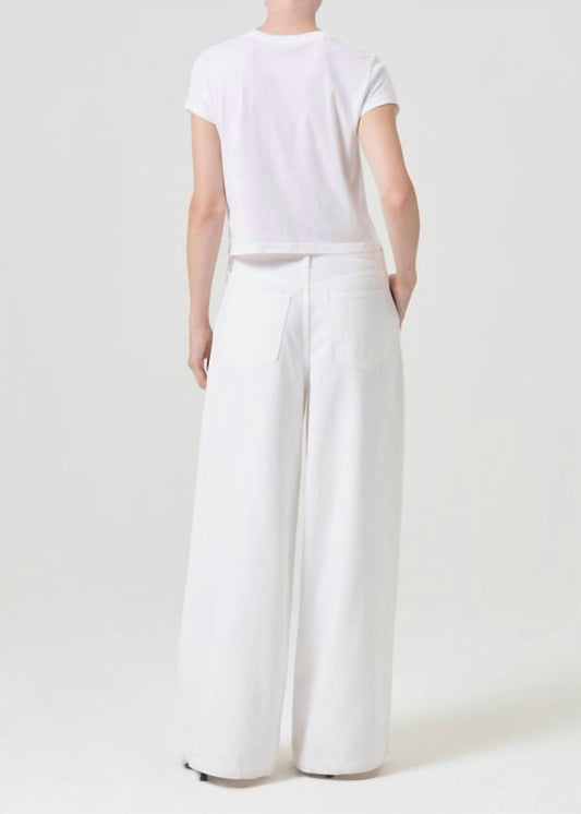 Agolde - Ellis Low-slung Wide Leg Trouser Pants
