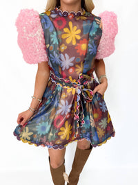 CELiA B Hara Dress in pink - women's dress - detail view