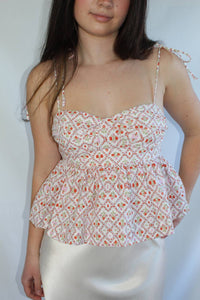 Jacquie The Label - Picnic Day Bustier Tank