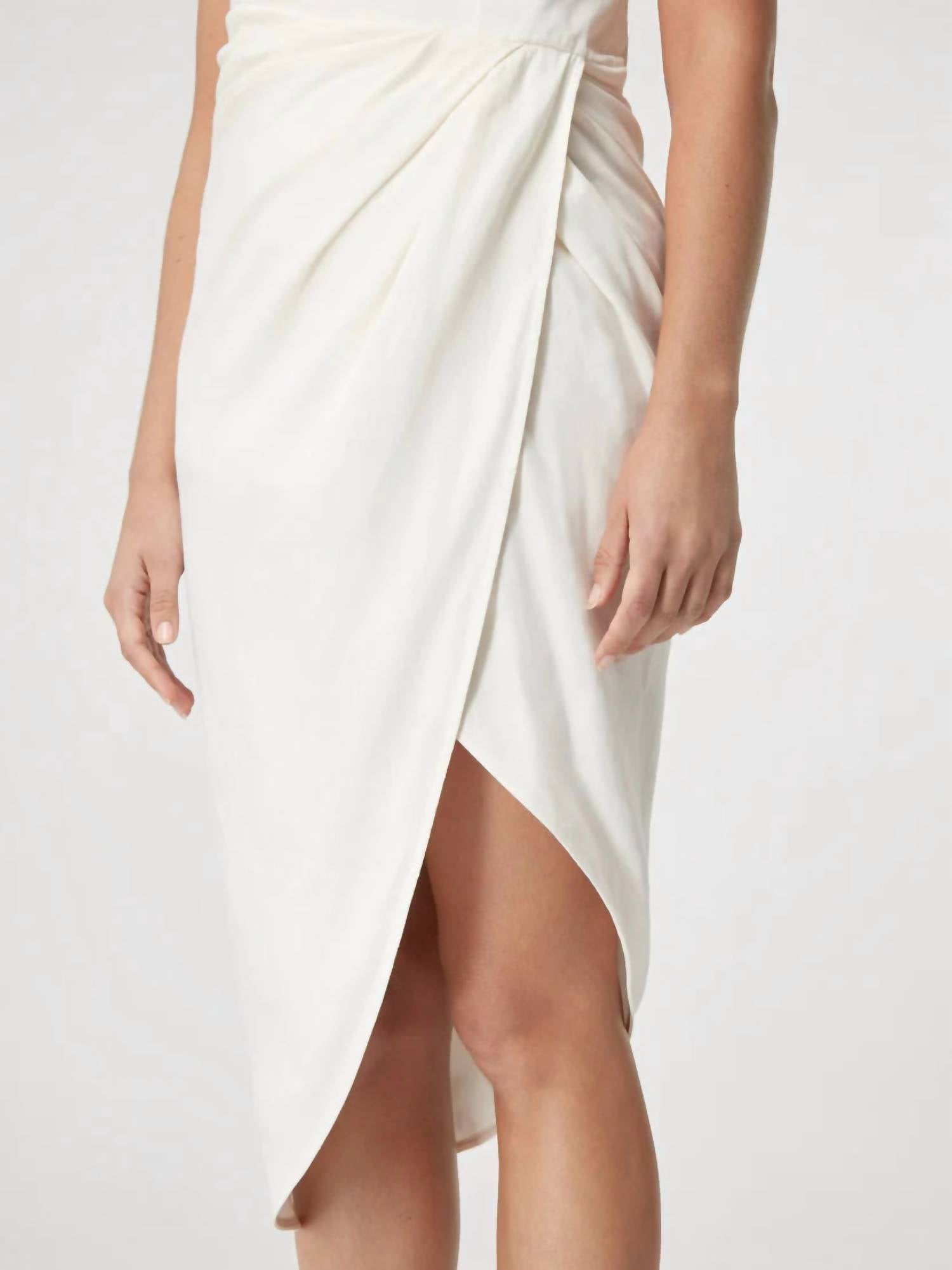 Lica Midi Linen Dress