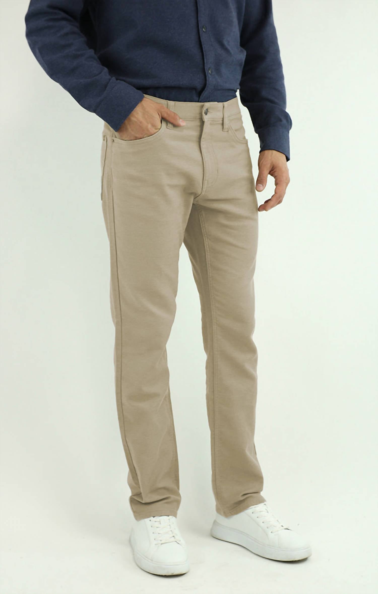 Jachs New York - Stretch Straight Fit 5 Pocket Twill Pants