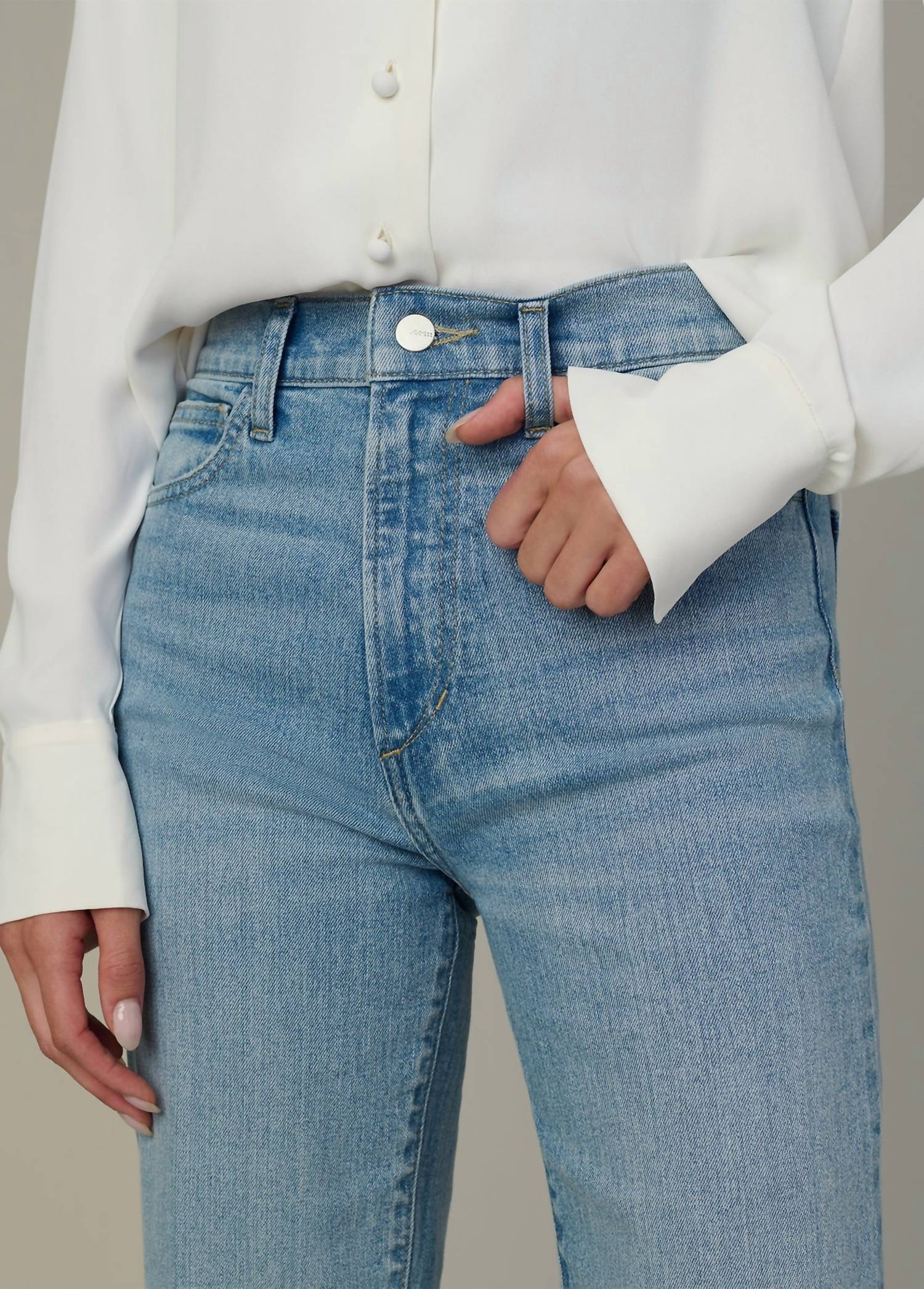 Joe'S Jeans - Blake High Rise Wide Leg Crop Jeans