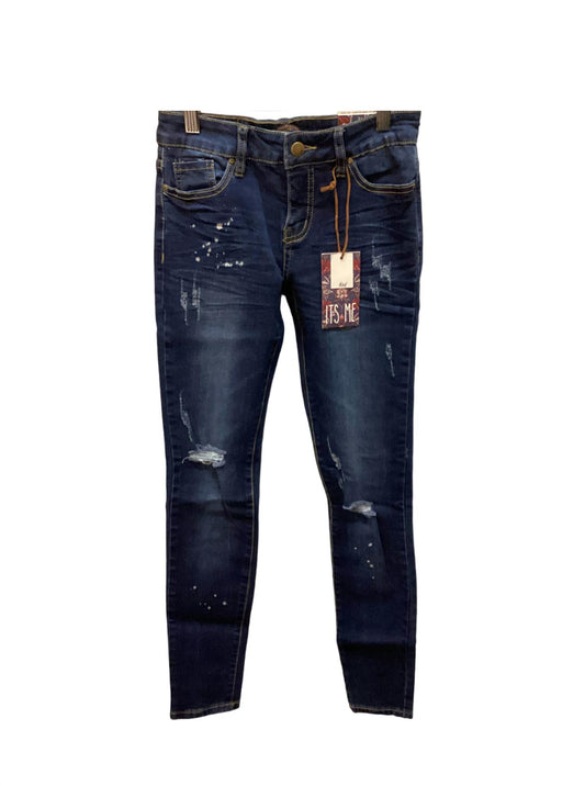 It'S Me - Women's Mid Rise Destroyed Jean