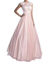 Karishma Creations - Fit and Flare Sleeveless Prom Dress