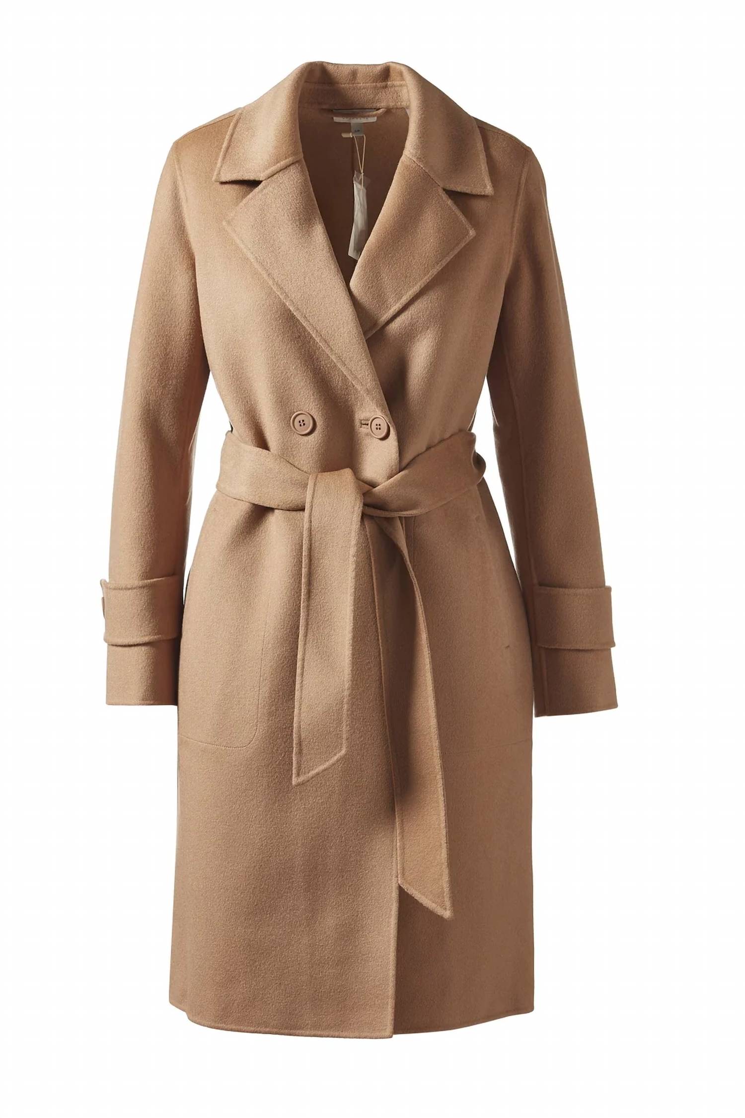 Kinross - Notch Collar Belted Coat
