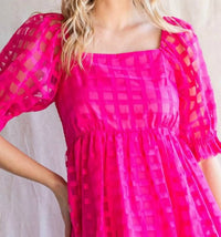 Jodifl - Rosie Puff Short Sleeve Dress