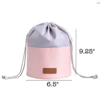 Threaded Pear - Women's 2 Tone Waterproof Travel Toiletry Bag