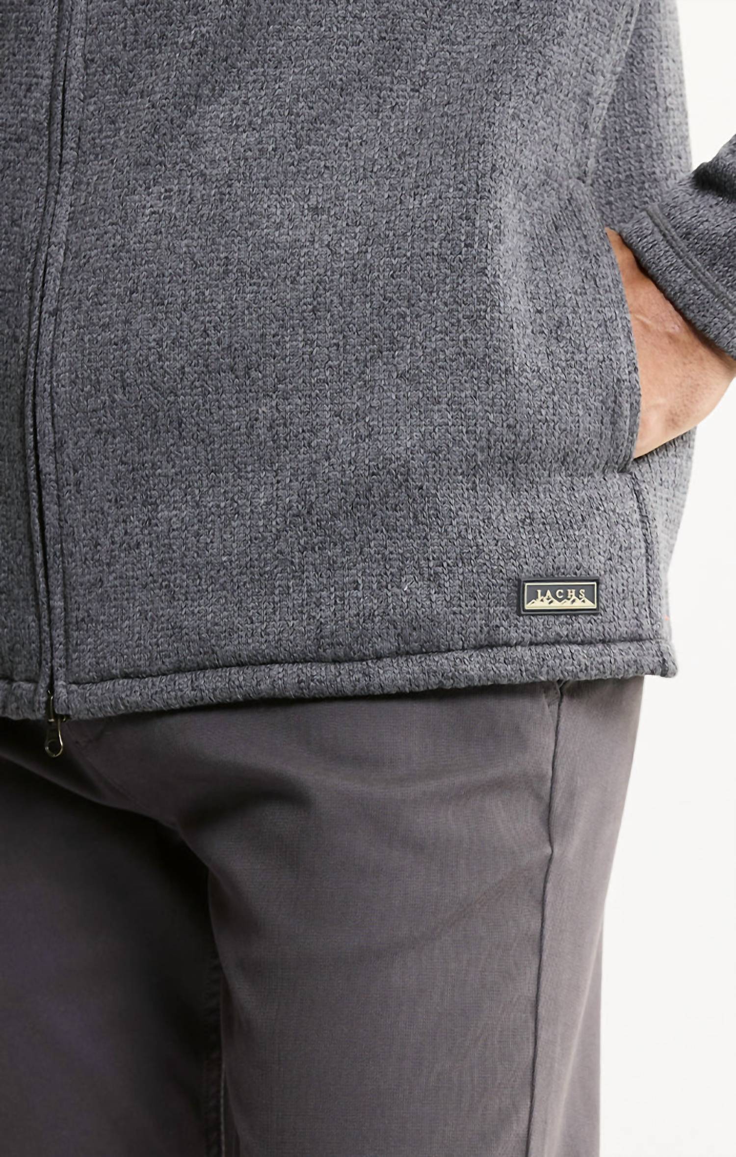 Jachs New York - Stretch Fleece Full Zip Sweater