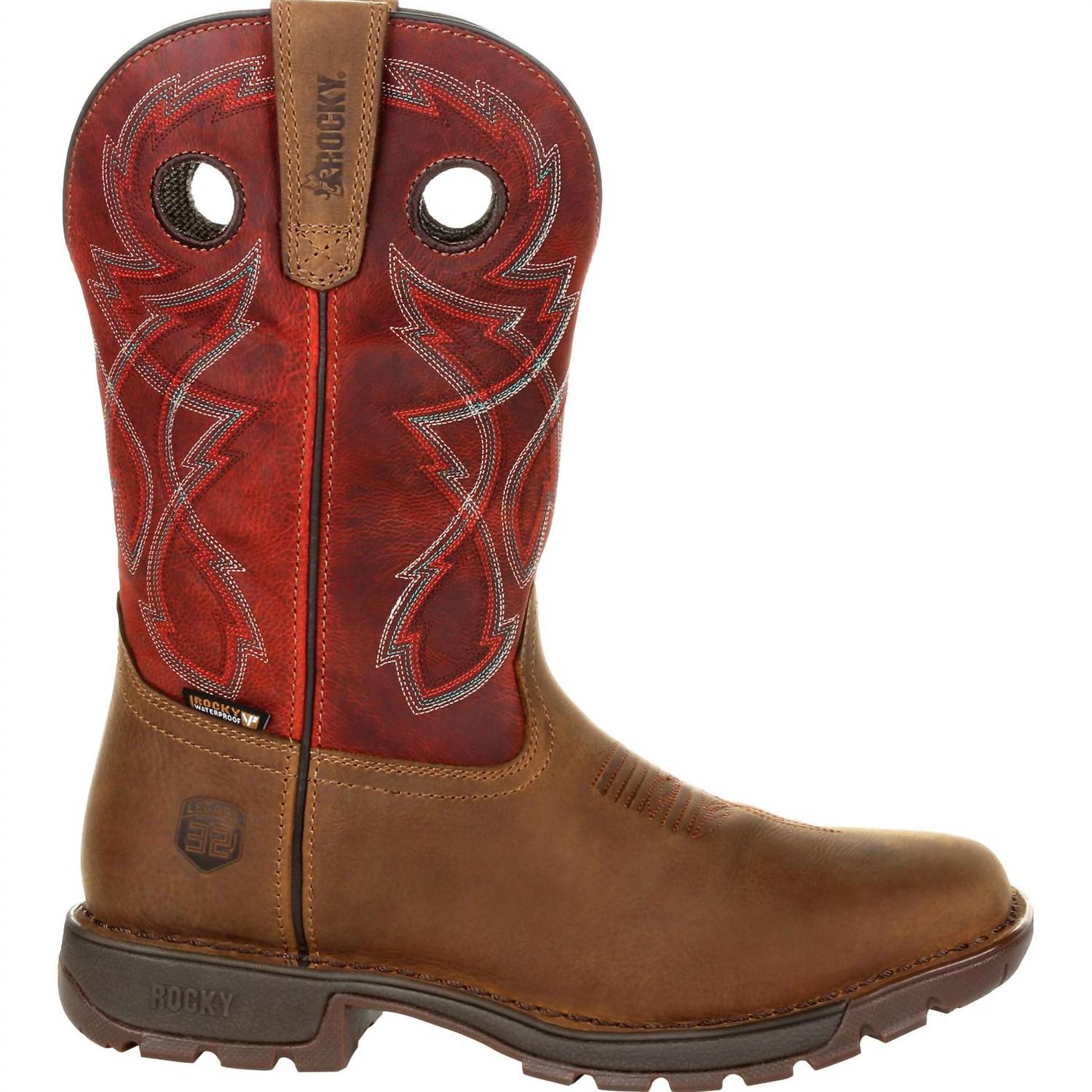 Rocky - Men's Legacy 32 Waterproof Work Western Square Toe Boot
