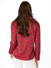 Stewart Simmons - Gamecock Button Up Long Sleeve Top