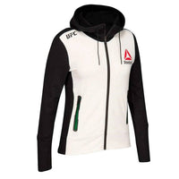 Reebok - Women's Ufc Fighter Kit Walkout Full-zip Hoodie