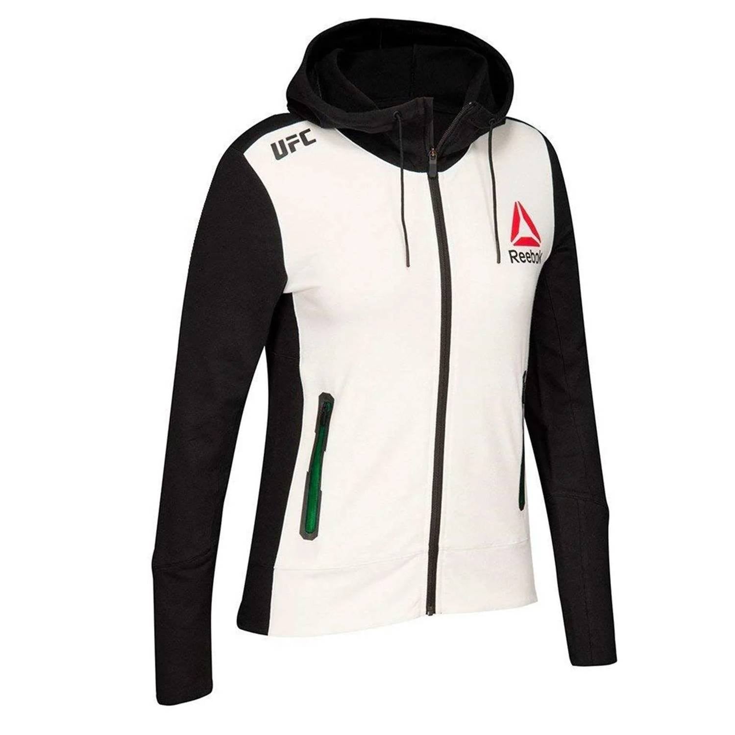 Reebok - Women's Ufc Fighter Kit Walkout Full-zip Hoodie
