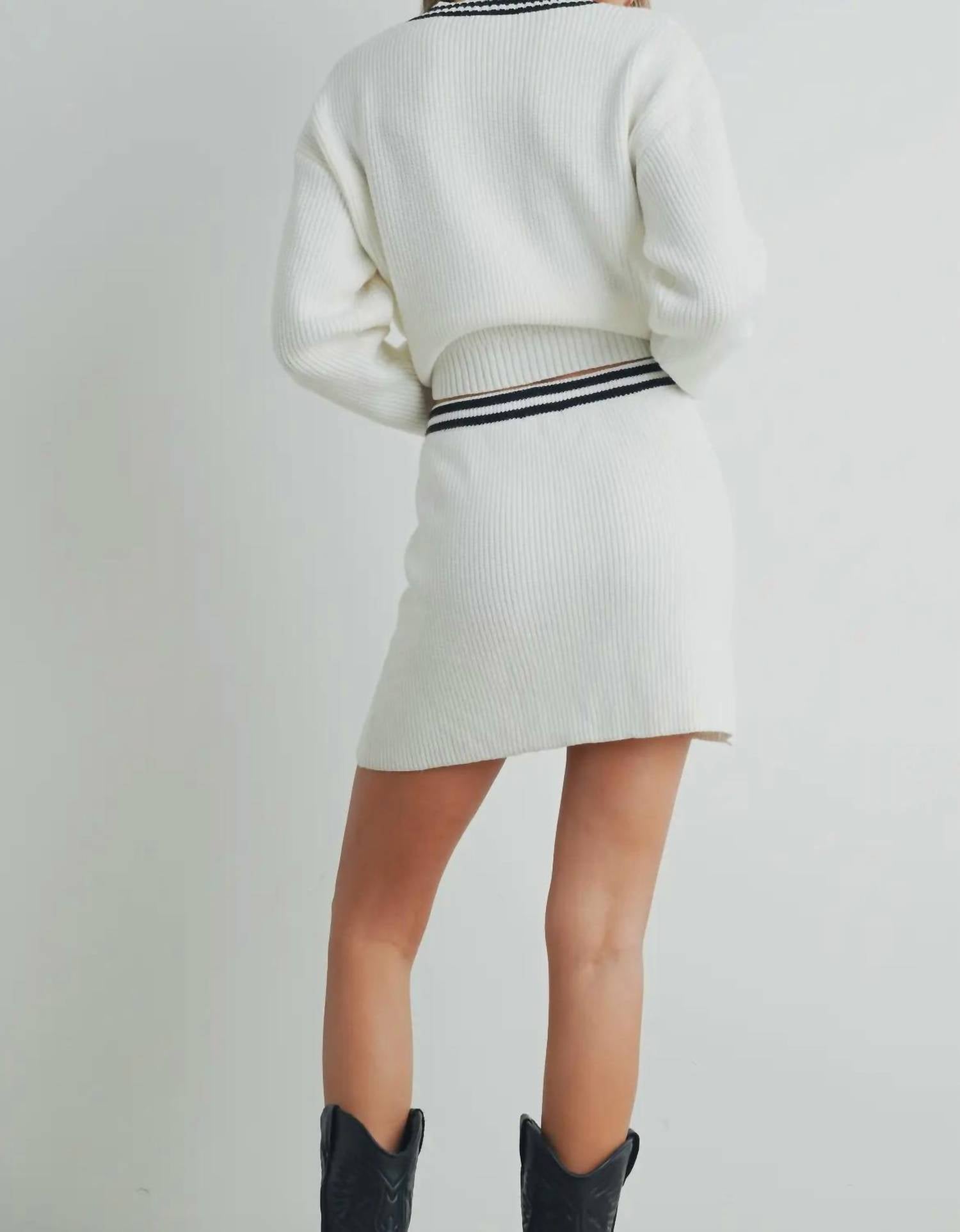 Buttermelon - Sweater Top and Skirt