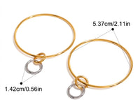 Katie Rae Collection - Women's Triple Hoop Earrings