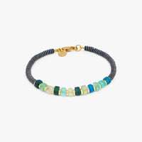 Tateossian Men's Hematite Imperial Bracelet in multi - men's jewelry