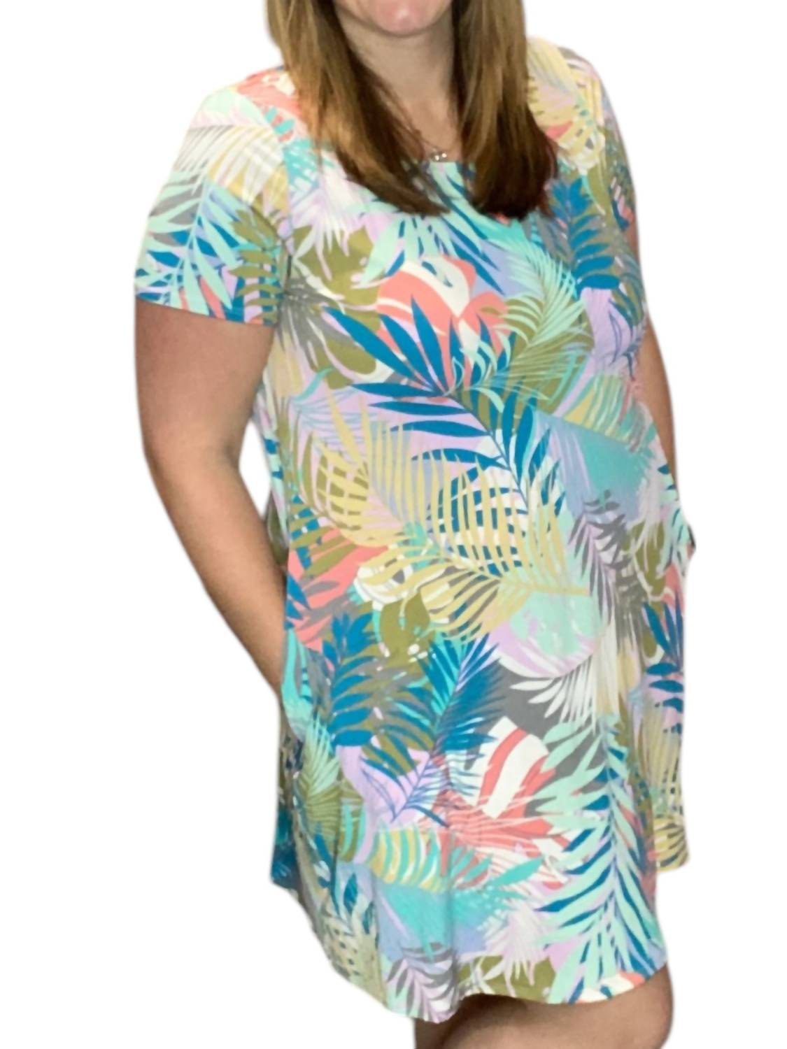 Honeyme - Palm Leaves Dress