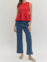 Entro - Peplum Top