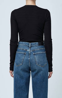 Goldsign - Rib Deep V Front Bodysuit