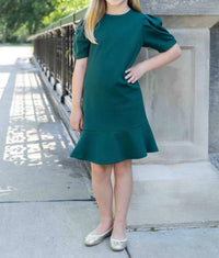 Florence Eiseman - Girls Ottoman Knit Holiday Dress