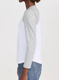 Veronica Beard - Mason Baseball Long Sleeve Tee