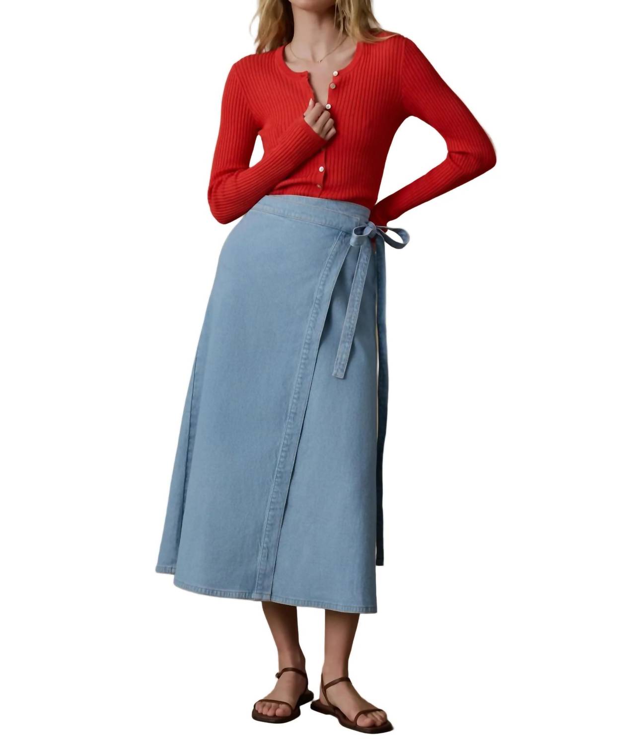 Faherty - Solstice Wrap Skirt