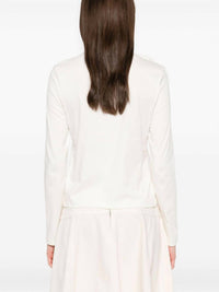 Ulla Johnson Kaja Top in cowrie - women's long sleeve top - alternate view