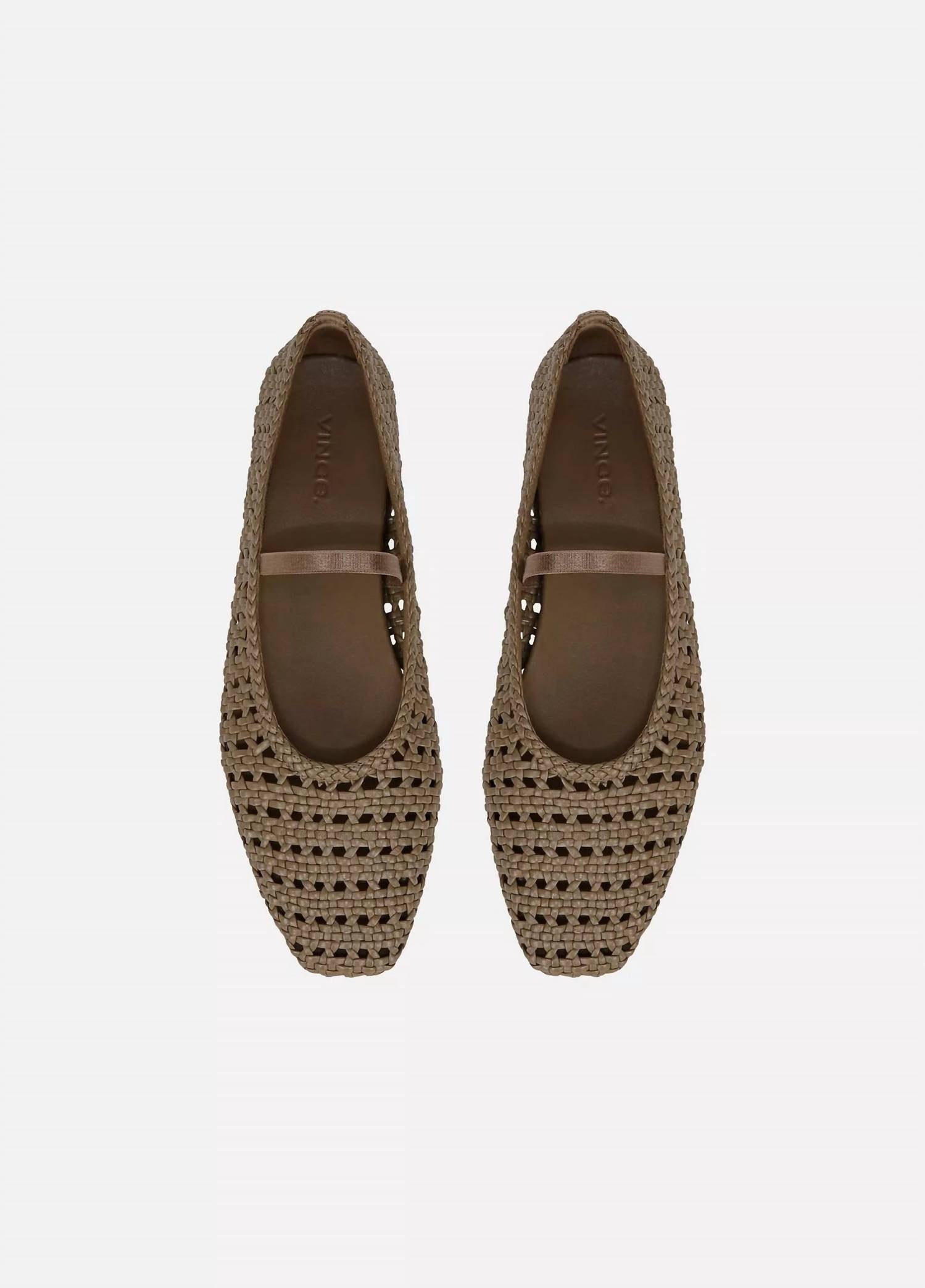 Vince - Leather Mary Jane Ballet Flat