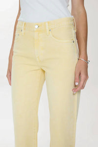 Pistola - Lexi Mid Rise Bowed Straight Jean