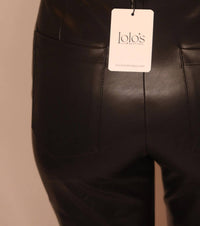 Et Clet - Nicolette Leather Capri Pants