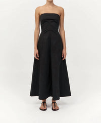 St. Agni - Sculpted Strapless Dress