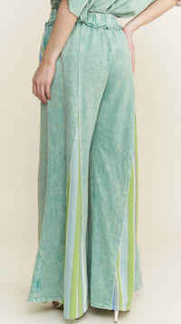 J. Her Women's Just A Little Lime Pant in green - women's pants - detail view