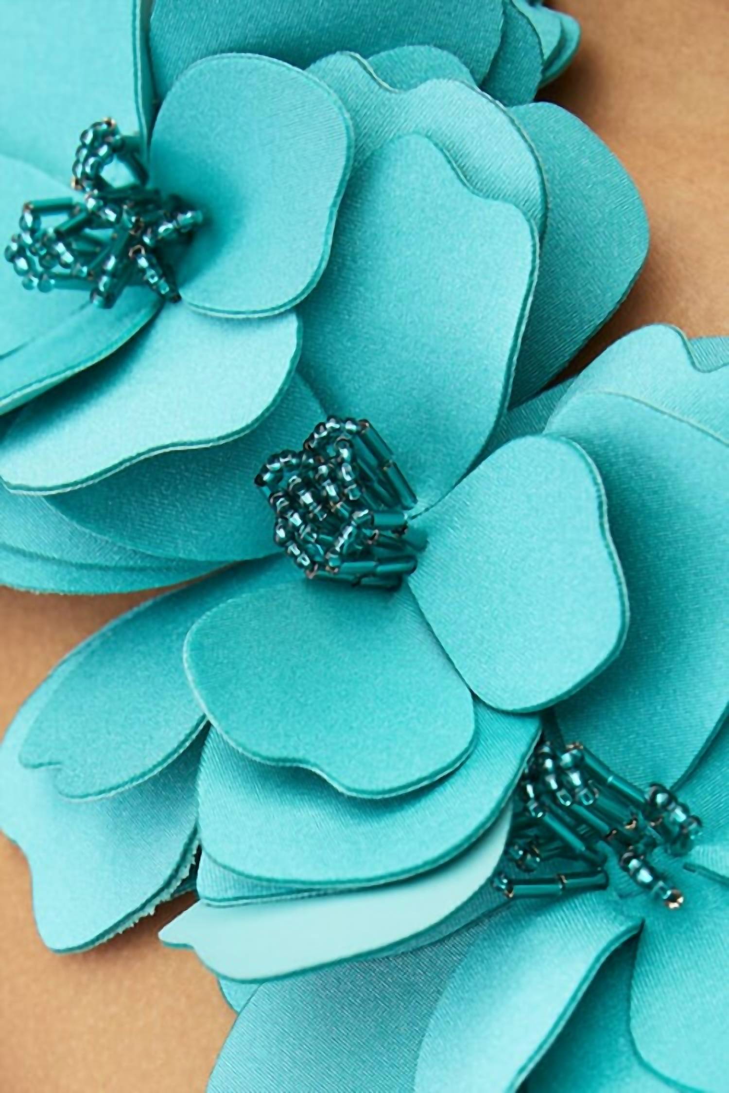 Patbo - Flower Applique Bikini Top